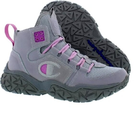 Champion Other - BNWT Champion Tank Grid Boot KICKS (4.5Y) in Silverstone/Porchid-grey